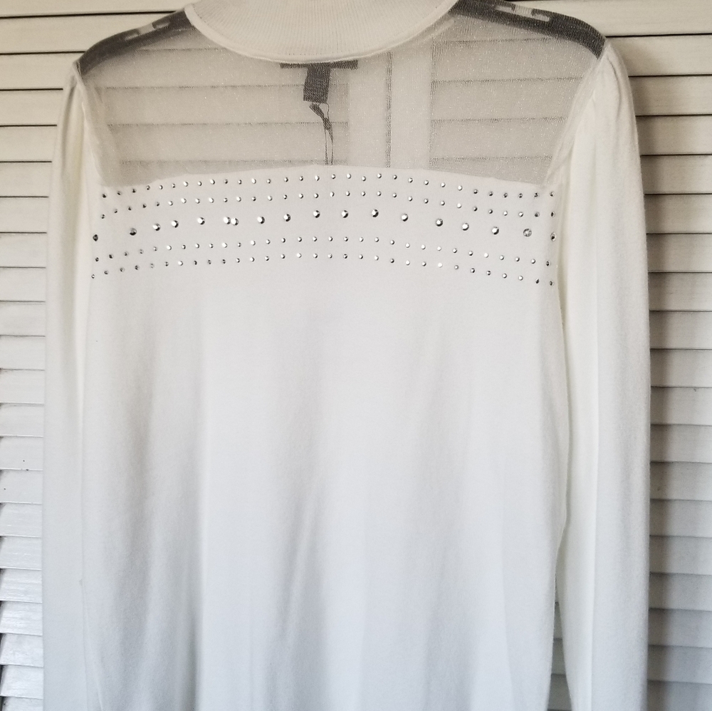 Women's sheer sweater